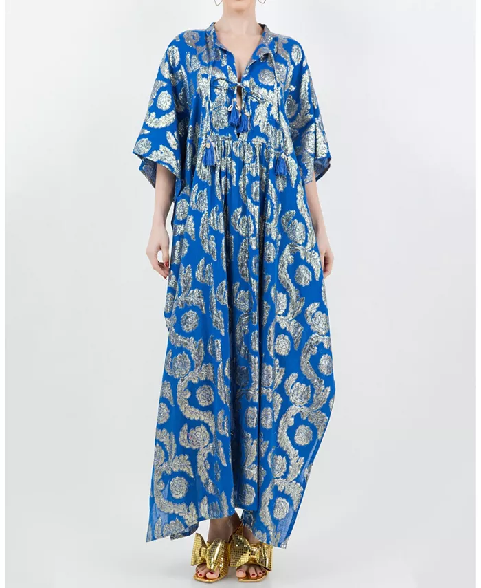 Женское платье-кафтан макси Palm Springs Meghan Fabulous, синий
Женское платье-кафтан макси Palm Springs Meghan Fabulous, синий