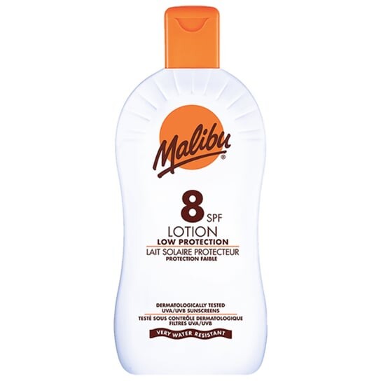 Водостойкий лосьон для тела SPF8, 100 мл Malibu, Protective Lotion
Водостойкий лосьон для тела SPF8, 100 мл Malibu, Protective Lotion