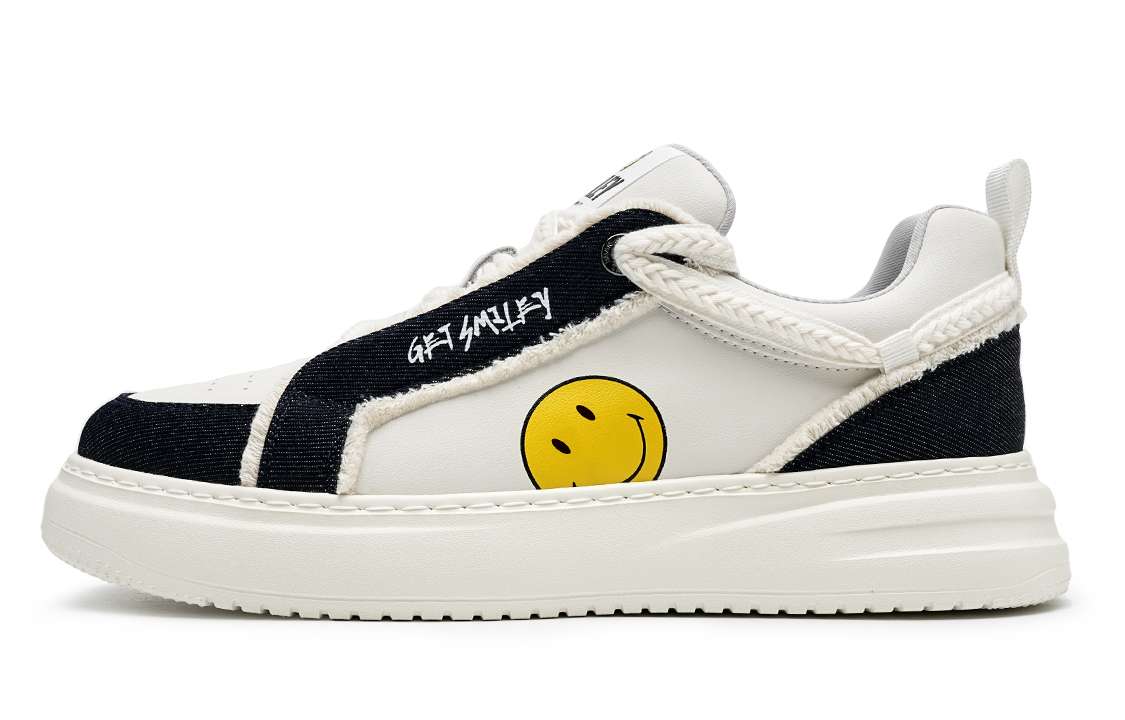 SMILEY Французские стильные скейтерские кроссовки мужские бело-синие, цвет White Blue
SMILEY Французские стильные скейтерские кроссовки мужские бело-синие, цвет White Blue