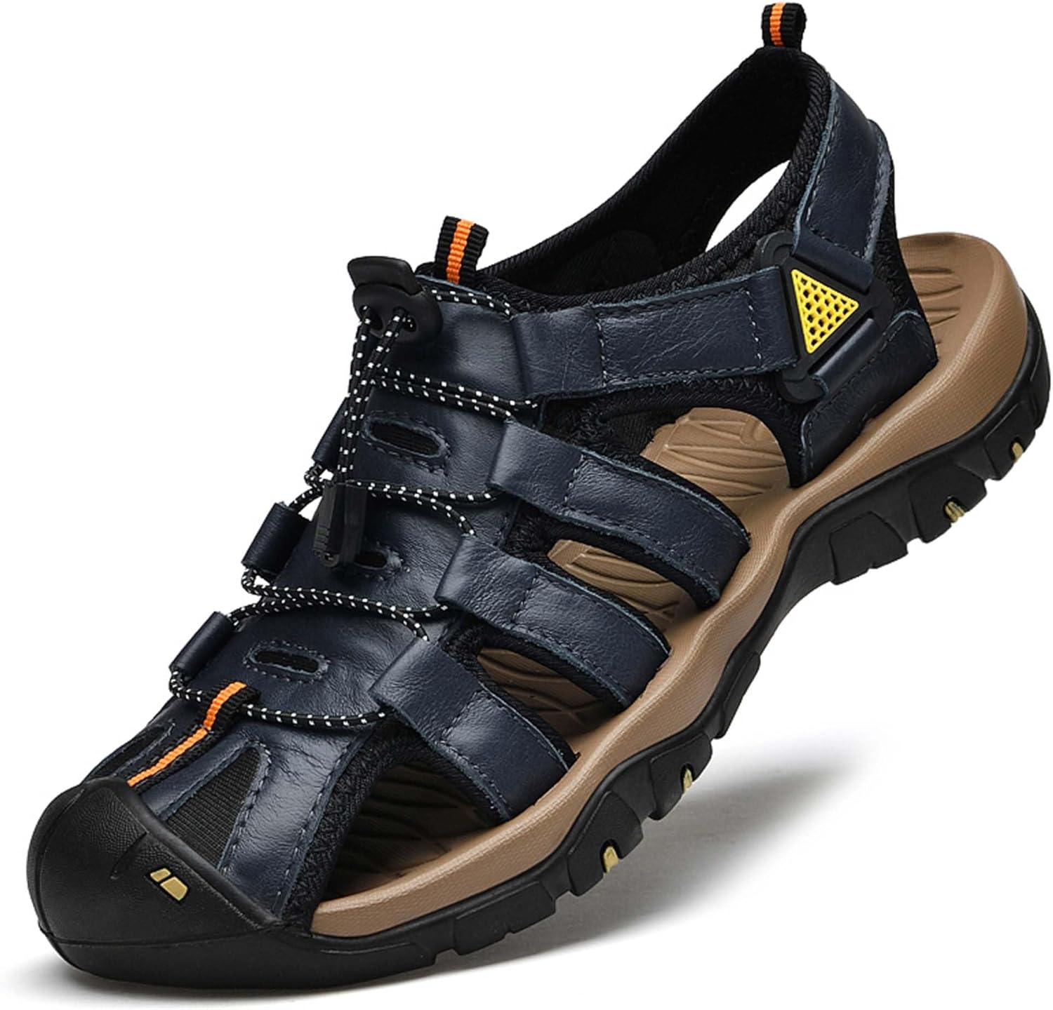 Мужские летние спортивные сандалии DZBAJRQM с закрытым носком и вентиляцией - защита от ударов - пляжные, синий
Мужские летние спортивные сандалии DZBAJRQM с закрытым носком и вентиляцией - защита от ударов - пляжные, синий