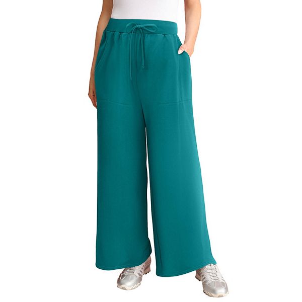 Женские утепленные флисовые брюки-клеш plus size comfort+ Roaman'S, Tropical Teal
Женские утепленные флисовые брюки-клеш plus size comfort+ Roaman'S, Tropical Teal