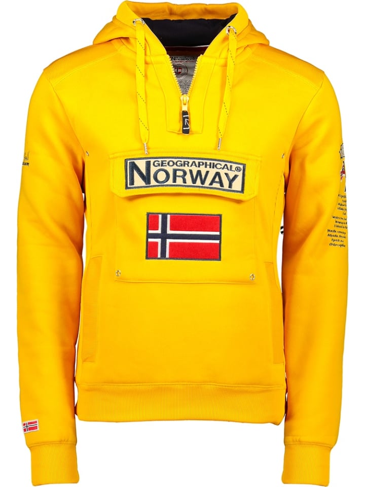 Толстовка Geographical Norway, желтый
Толстовка Geographical Norway, желтый