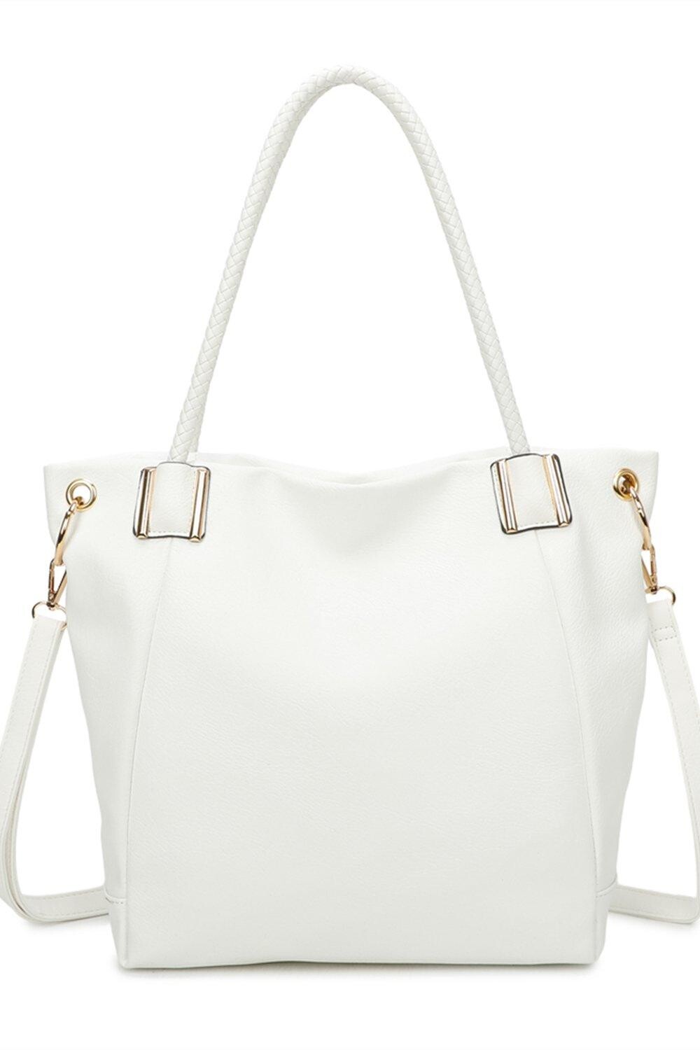 Большая сумка через плечо из искусственной кожи среднего размера Fontanella Fashion, белый
Большая сумка через плечо из искусственной кожи среднего размера Fontanella Fashion, белый