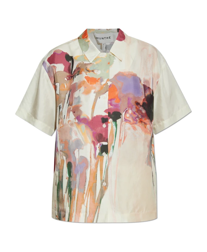 Шелковая рубашка пианино Munthe, мультиколор
Шелковая рубашка пианино Munthe, мультиколор