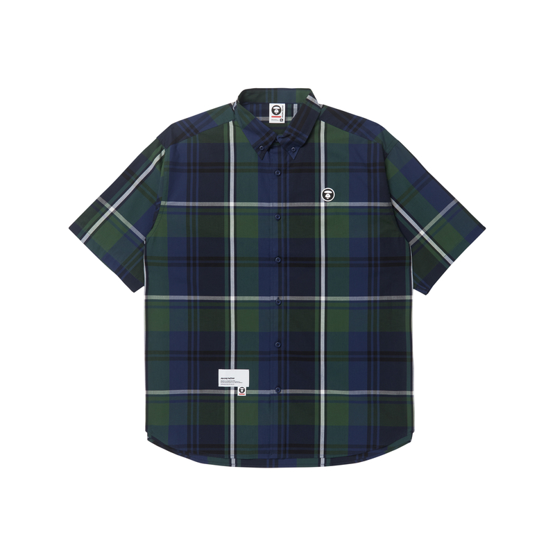 Рубашка Cotton от *A Bathing APE с клетчатым принтом Aape, синий
Рубашка Cotton от *A Bathing APE с клетчатым принтом Aape, синий