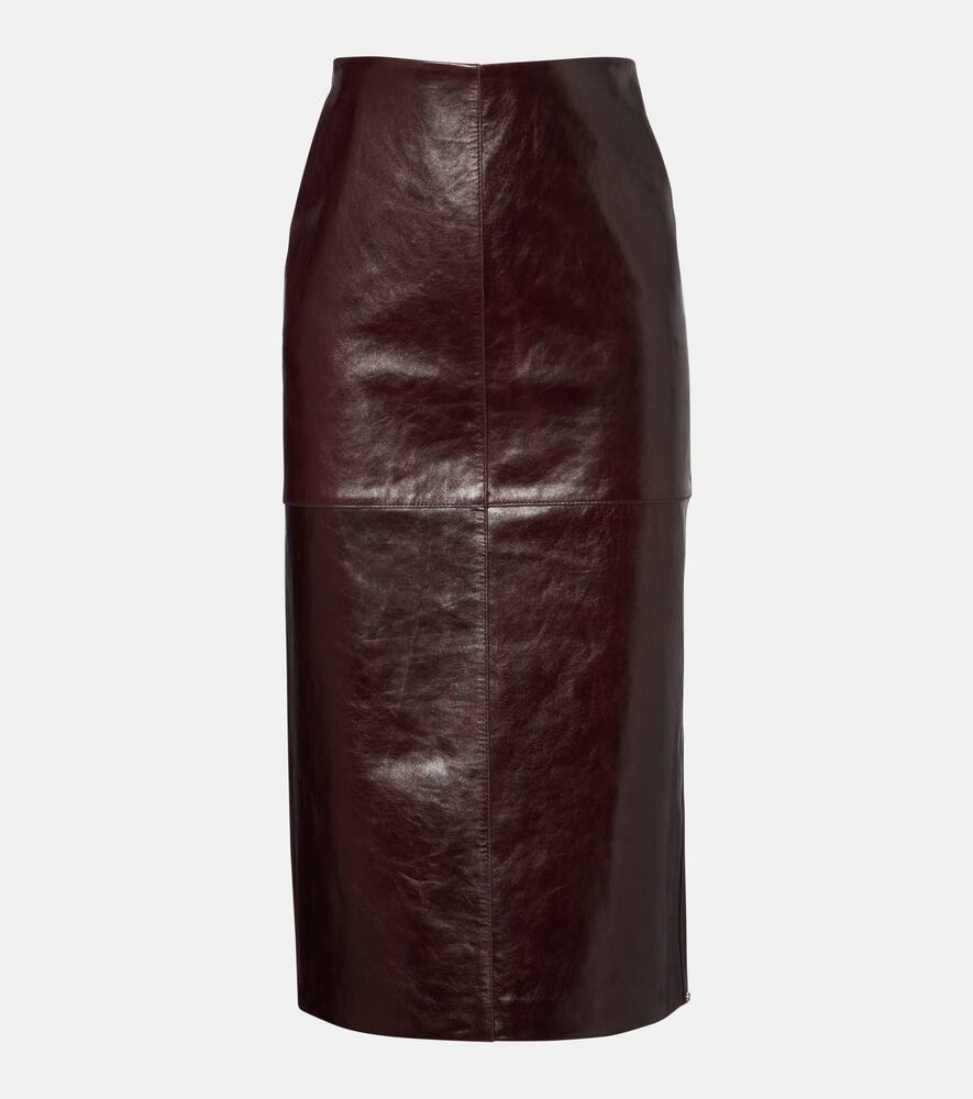 Кожаная юбка-карандаш afa Sportmax, Bordeaux
Кожаная юбка-карандаш afa Sportmax, Bordeaux