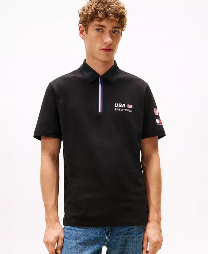 Мужская короткая футболка Tommy x U.S. SailGP Team Tech Polo Tommy Hilfiger, черный
Мужская короткая футболка Tommy x U.S. SailGP Team Tech Polo Tommy Hilfiger, черный