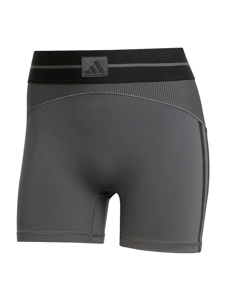 Узкие спортивные брюки ADIDAS PERFORMANCE Hyperglam, темно-серый
Узкие спортивные брюки ADIDAS PERFORMANCE Hyperglam, темно-серый