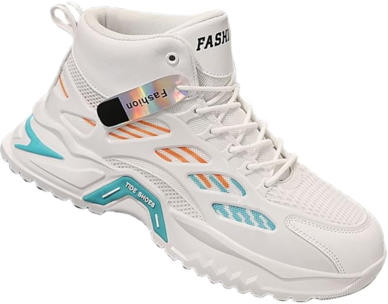 Модные мужские кроссовки средней высоты - повседневный уличный стиль, шнуровка, круглый носок, кроссовки на все сезоны Fmshi, белый
Модные мужские кроссовки средней высоты - повседневный уличный стиль, шнуровка, круглый носок, кроссовки на все сезоны Fmshi, белый