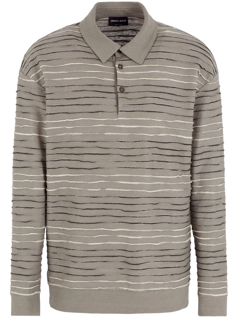 Рубашка поло в полоску GIORGIO ARMANI, нейтральный
Рубашка поло в полоску GIORGIO ARMANI, нейтральный