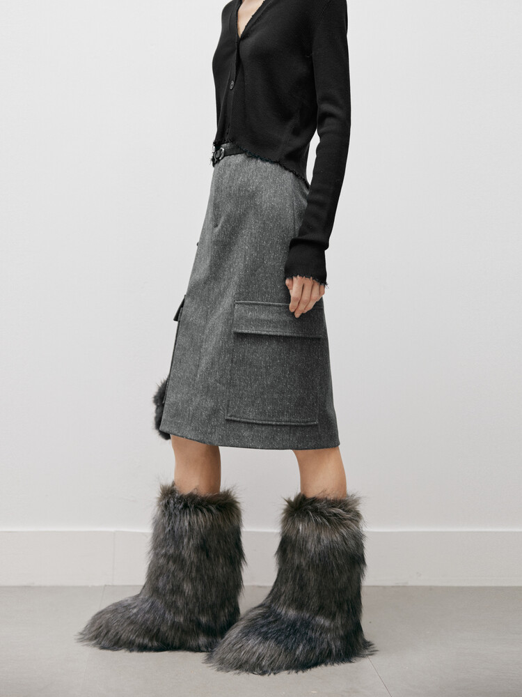 Плиссированная трикотажная юбка Mai Meng средней длины, зеленый
Плиссированная трикотажная юбка Mai Meng средней длины, зеленый