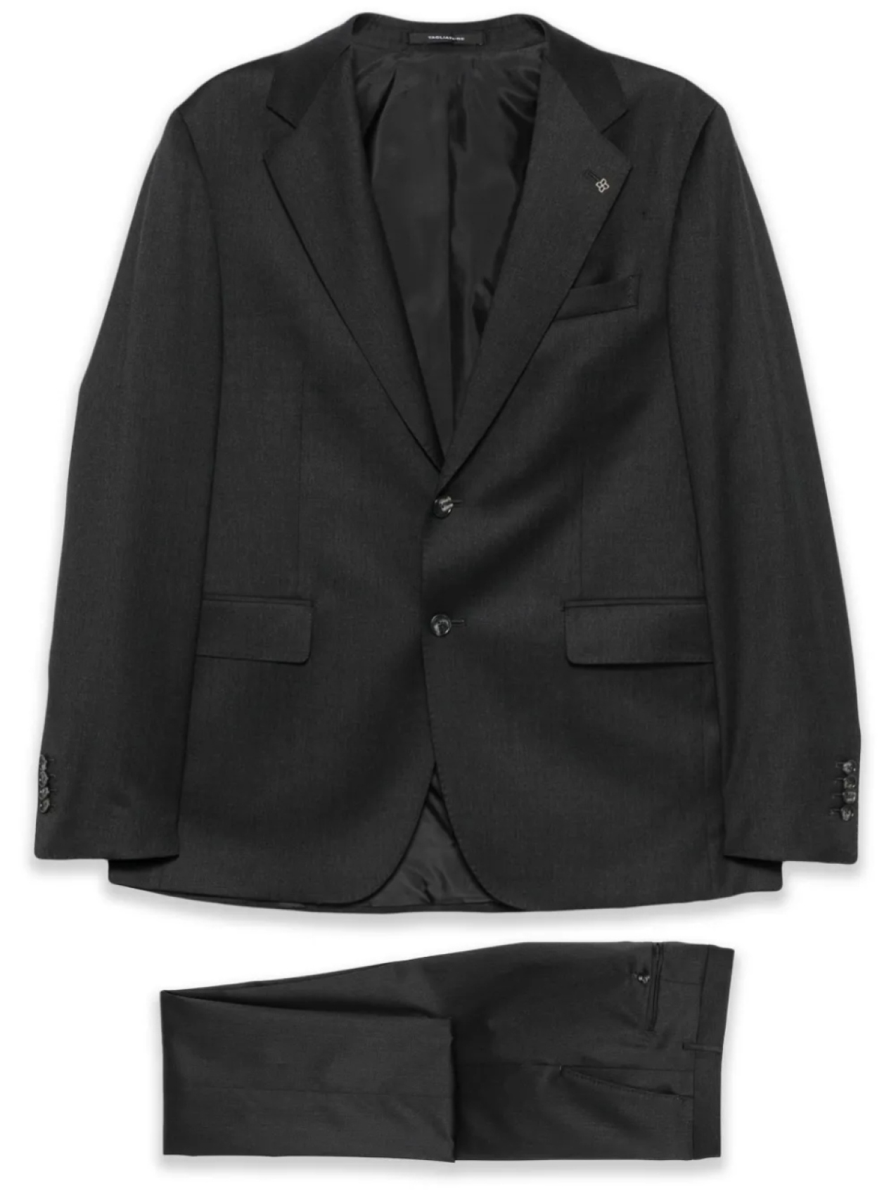 Tagliatore костюм-двойка из вирджинской шерсти, серый
Tagliatore костюм-двойка из вирджинской шерсти, серый