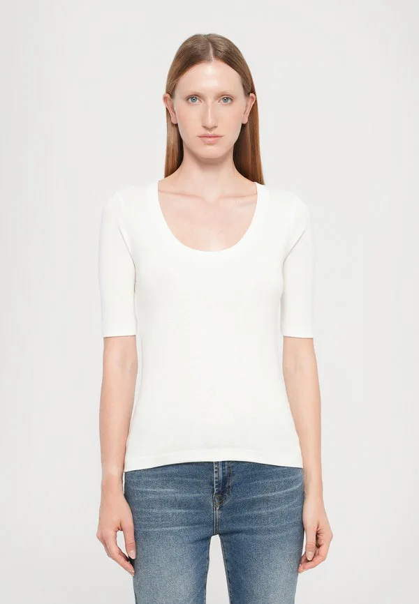 Базовая футболка с широким вырезом и коротким рукавом Closed, Ivory, Бежевый, Базовая футболка с широким вырезом и коротким рукавом Closed, Ivory
Базовая футболка с широким вырезом и коротким рукавом Closed, Ivory, Бежевый, Базовая футболка с широким вырезом и коротким рукавом Closed, Ivory