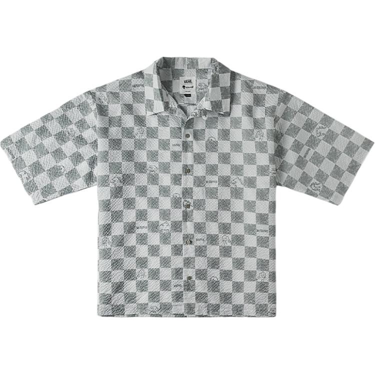 Рубашка унисекс серебристо-белая Vans, белый
Рубашка унисекс серебристо-белая Vans, белый