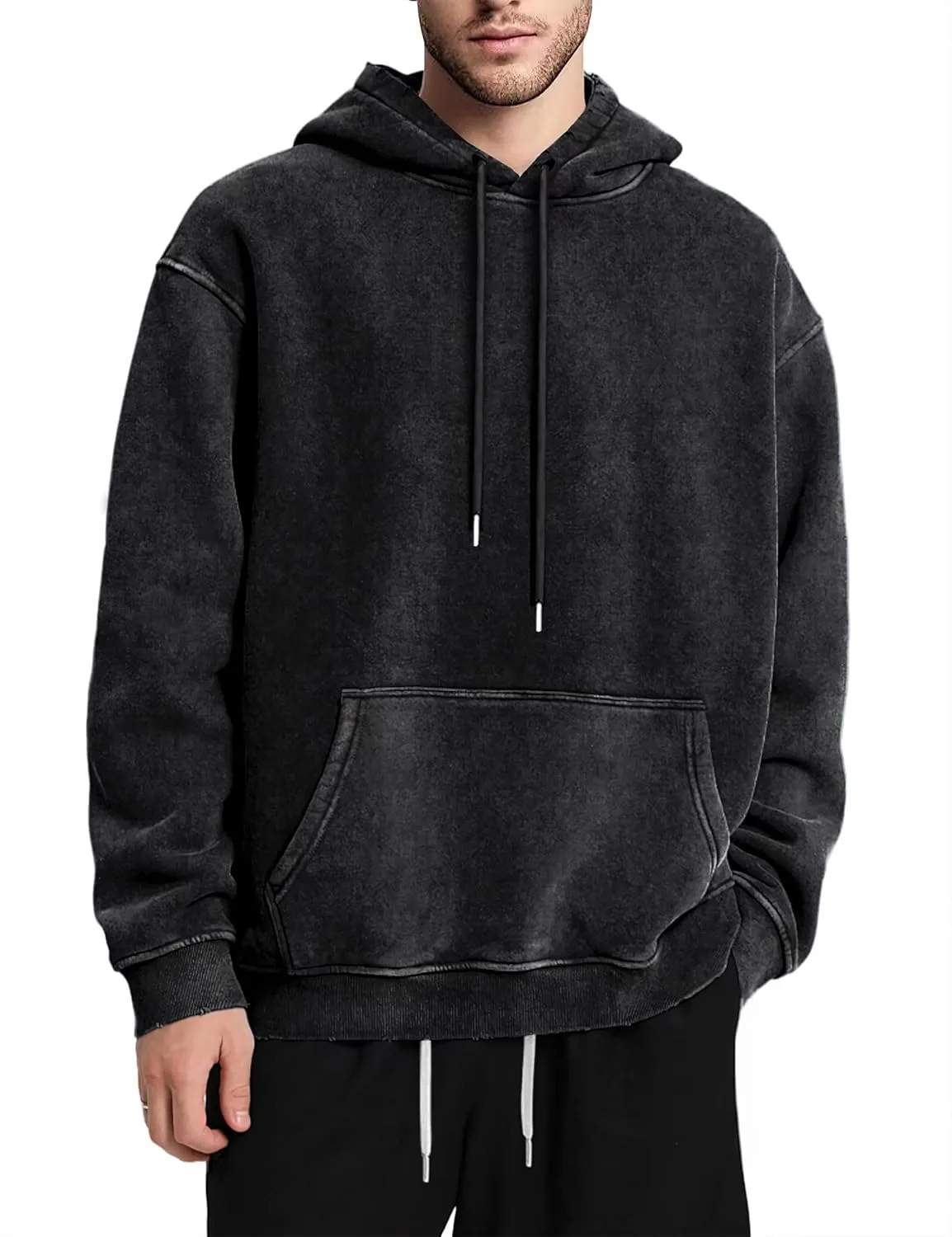 Мужская толстовка Mooncolour с капюшоном, цветной блок и карманами
Мужская толстовка Mooncolour с капюшоном, цветной блок и карманами