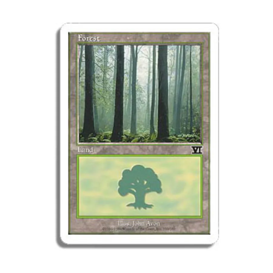 CCG Лес #350 (С), MTG - 6th Edition (Classic)
CCG Лес #350 (С), MTG - 6th Edition (Classic)