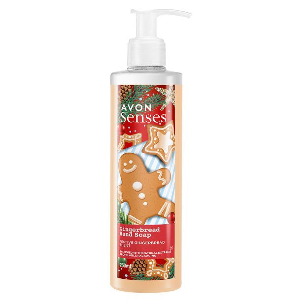 Avon, Жидкое мыло для рук, Сладкое имбирное печенье, Идеально подходит для Рождества, 250 мл
Avon, Жидкое мыло для рук, Сладкое имбирное печенье, Идеально подходит для Рождества, 250 мл