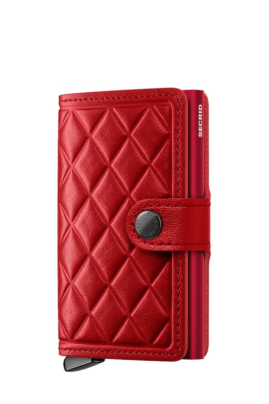 Кожаный кошелек с тиснением Diamond Secrid, красный
Кожаный кошелек с тиснением Diamond Secrid, красный