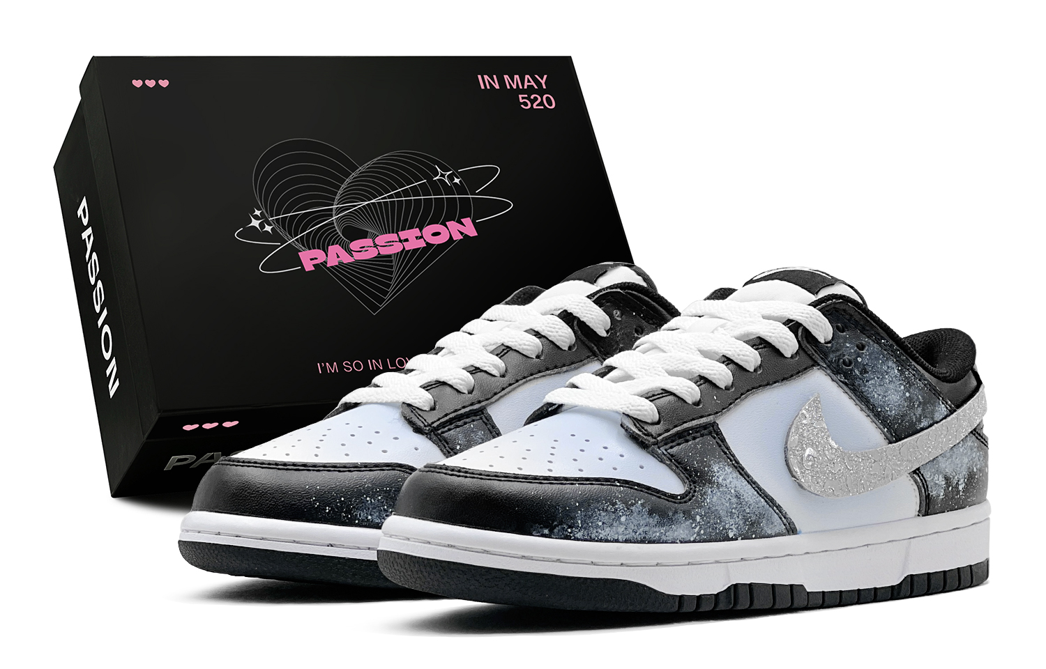 Nike Кроссовки для скейтбординга Dunk Romantic Treat, Lunar Wander, универсальная мода, креативные низкие кроссовки Arts Creative, мужские, серебристо-синие
Nike Кроссовки для скейтбординга Dunk Romantic Treat, Lunar Wander, универсальная мода, креативные низкие кроссовки Arts Creative, мужские, серебристо-синие