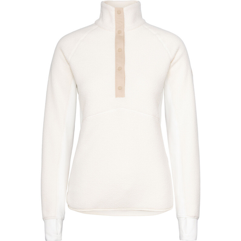 Женский свитер с ворсовым узором Johaug, белый 
Женский свитер с ворсовым узором Johaug, белый