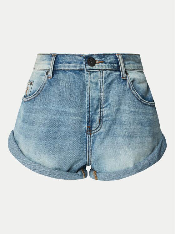 Джинсовые шорты стандартного кроя One Teaspoon, синий
Джинсовые шорты стандартного кроя One Teaspoon, синий