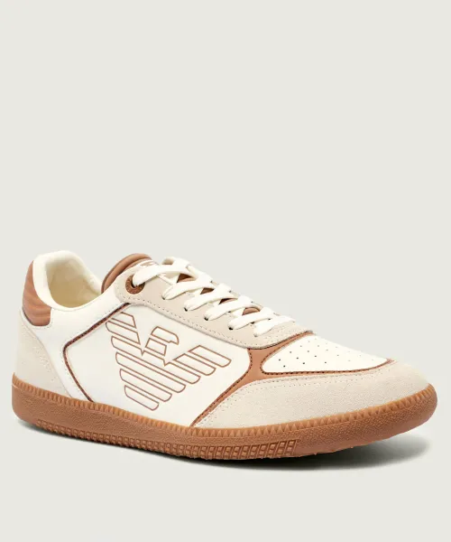 Кожаные кроссовки Ea7, бежевый
Кожаные кроссовки Ea7, бежевый