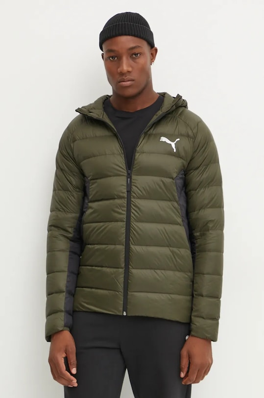 Пуховая куртка Puma, зеленый 
Пуховая куртка Puma, зеленый