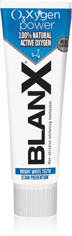 Зубная паста O3X - органическая зубная паста для бережного отбеливания зубов и защиты эмали. Blanx, 75 мл
Зубная паста O3X - органическая зубная паста для бережного отбеливания зубов и защиты эмали. Blanx, 75 мл