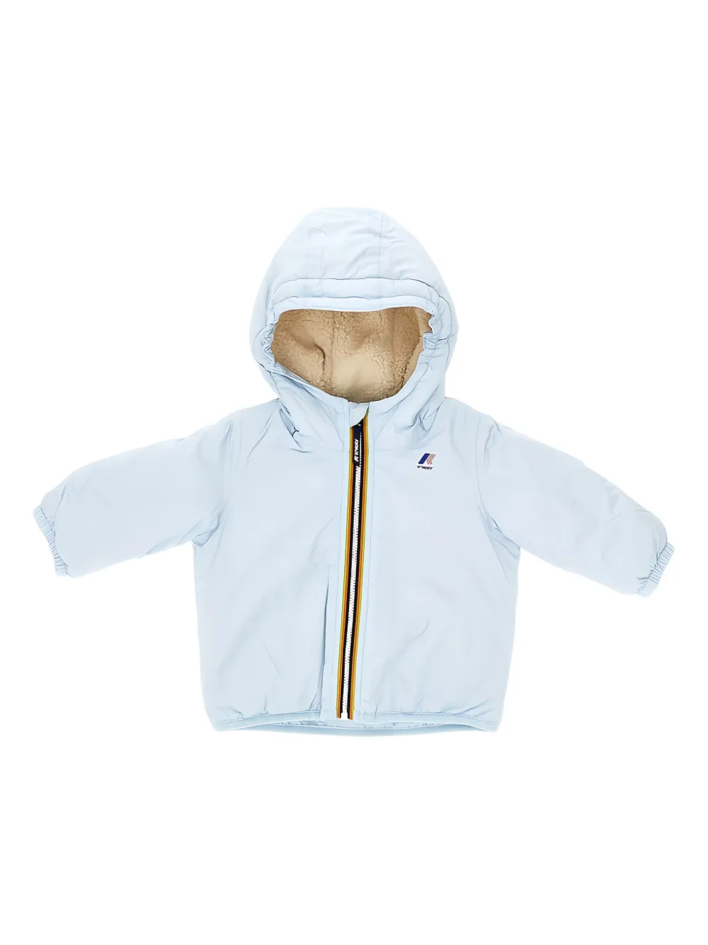 Пуховик на молнии K-Way, синий
Пуховик на молнии K-Way, синий