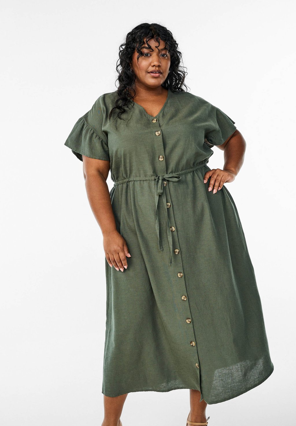 Повседневное платье Zizzi, зеленый
Повседневное платье Zizzi, зеленый