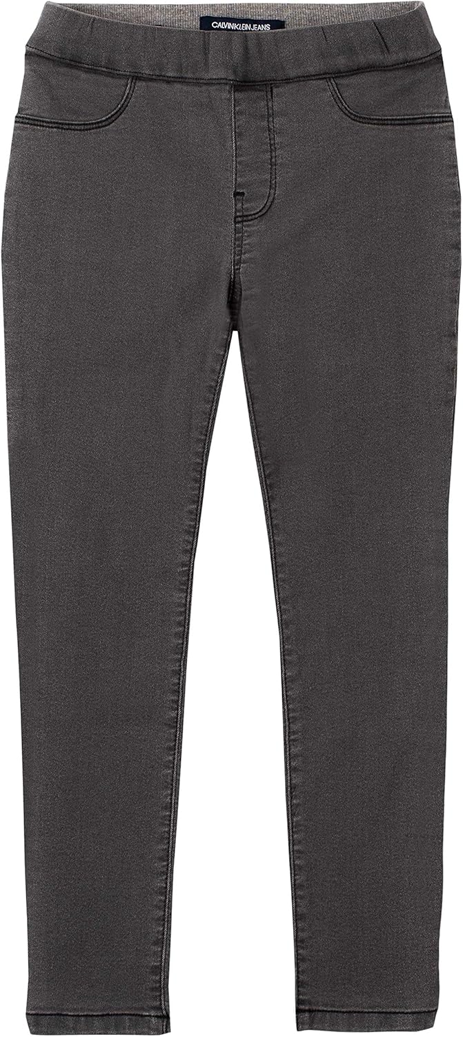 Джинсы и джеггинсы Calvin Klein для девочек из эластичного денима, облегающие брюки полной длины с карманами, Faded Black/Jegging
Джинсы и джеггинсы Calvin Klein для девочек из эластичного денима, облегающие брюки полной длины с карманами, Faded Black/Jegging