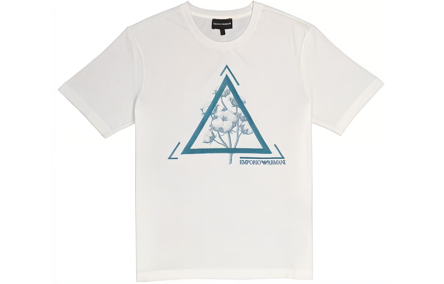 Футболка мужская белая EMPORIO ARMANI 
Футболка мужская белая EMPORIO ARMANI