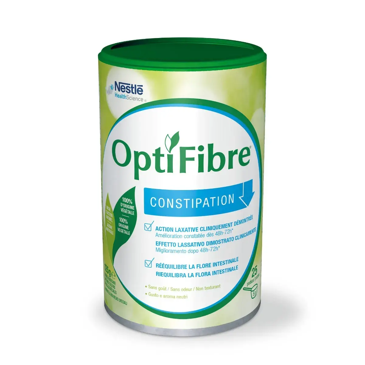 OptiFibre Constipation для баланса кишечной флоры 125 г Nestle'
OptiFibre Constipation для баланса кишечной флоры 125 г Nestle'