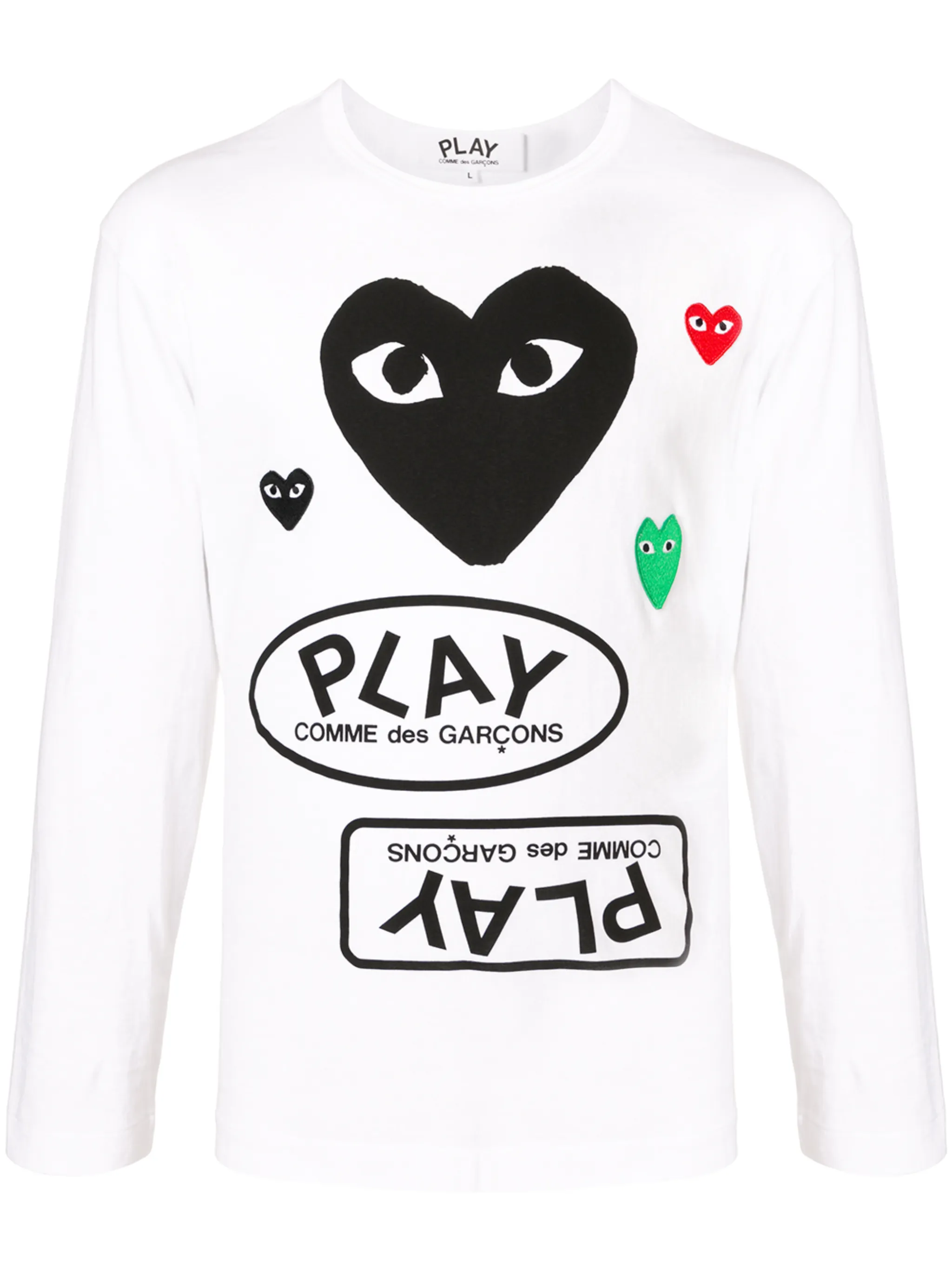 Футболка Play Comme Des Garçons Play, белый
Футболка Play Comme Des Garçons Play, белый