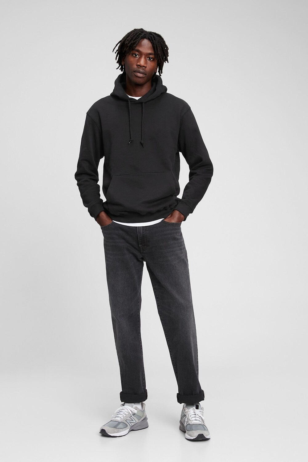 Толстовка с завязками Gap, черный
Толстовка с завязками Gap, черный