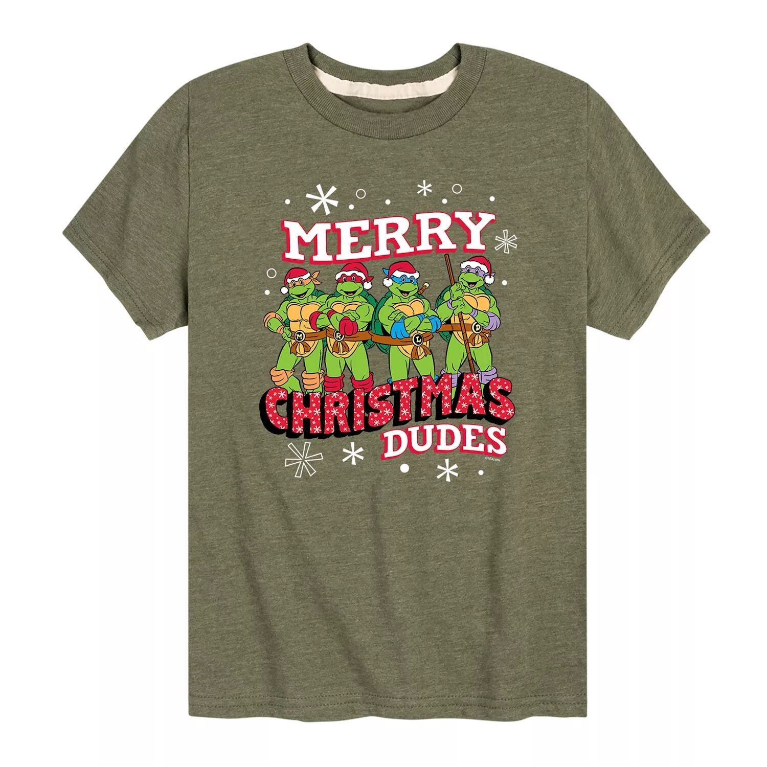Футболка с рисунком «Счастливого Рождества, чувак» для мальчиков 8–20 лет TMNT Licensed Character, зеленый
Футболка с рисунком «Счастливого Рождества, чувак» для мальчиков 8–20 лет TMNT Licensed Character, зеленый