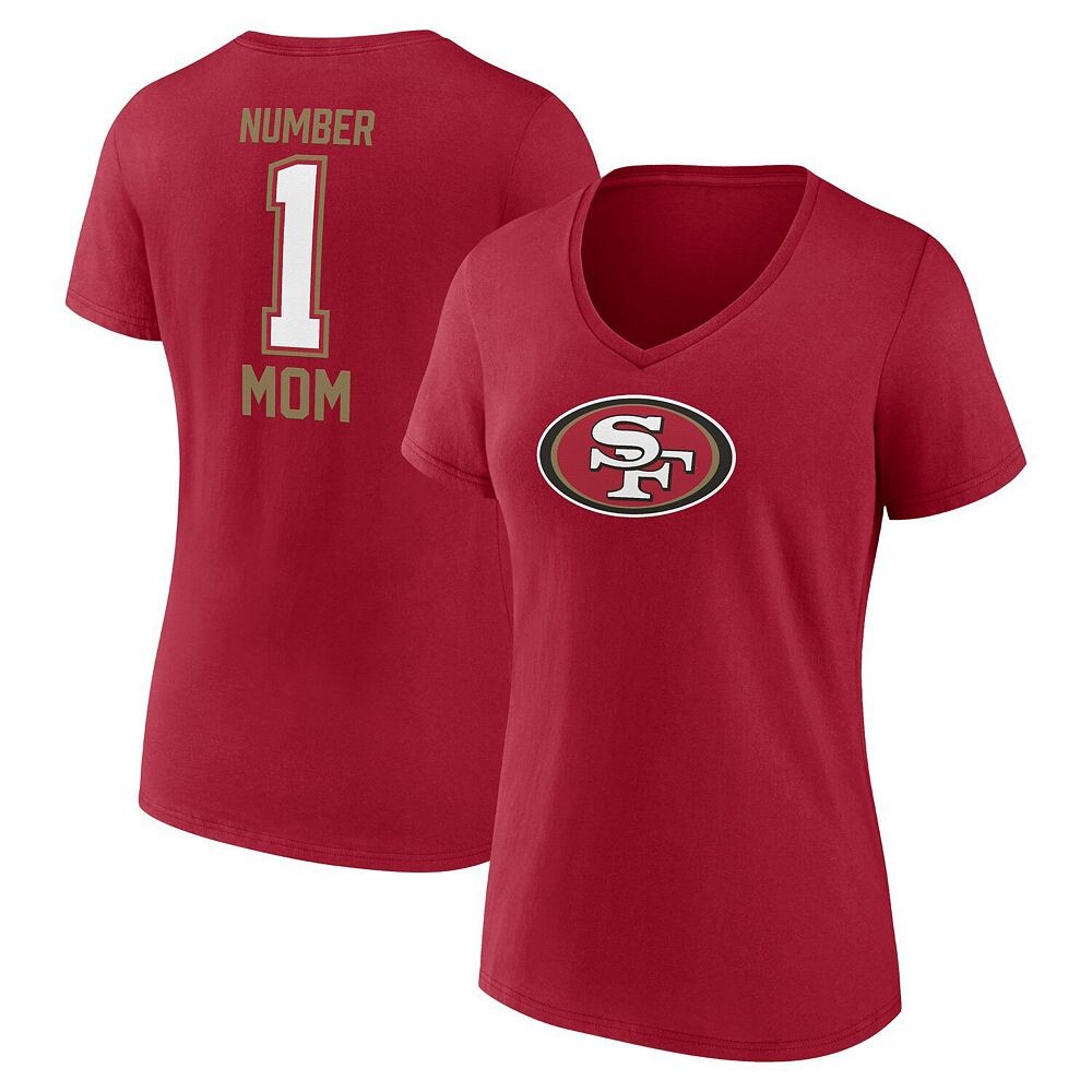 Женская футболка Fanatics Scarlet San Francisco 49ers размера плюс с v-образным вырезом ко Дню матери #1 для мам, красный
Женская футболка Fanatics Scarlet San Francisco 49ers размера плюс с v-образным вырезом ко Дню матери #1 для мам, красный