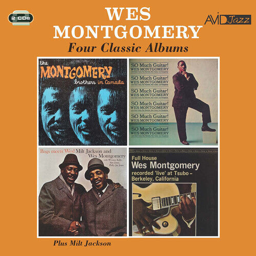 CD диск Montgomery, Wes: Four Classic Albums (Montomery Bros.In Canada/So Much Guitar/Bags Meets West/Full House)
CD диск Montgomery, Wes: Four Classic Albums (Montomery Bros.In Canada/So Much Guitar/Bags Meets West/Full House)