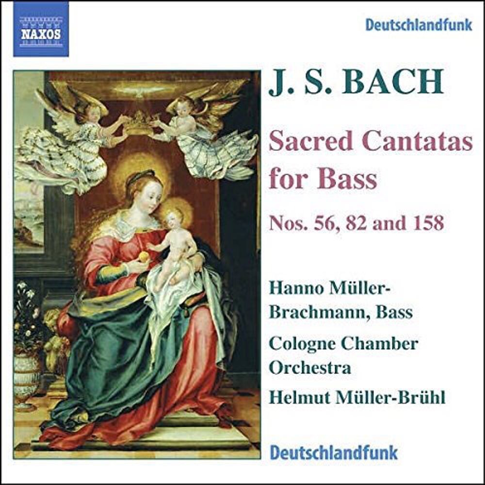 Диск CD Cantatas Nos 56 82 158 - J.S. Bach
Диск CD Cantatas Nos 56 82 158 - J.S. Bach