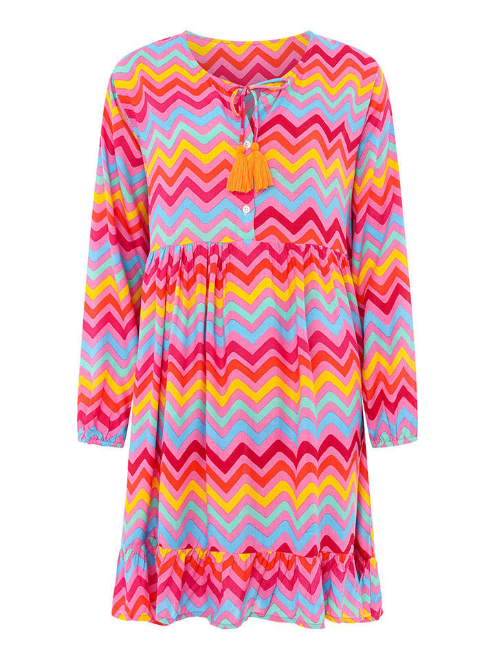 Короткое платье Bunte Wellen Zwillingsherz, красочный
Короткое платье Bunte Wellen Zwillingsherz, красочный