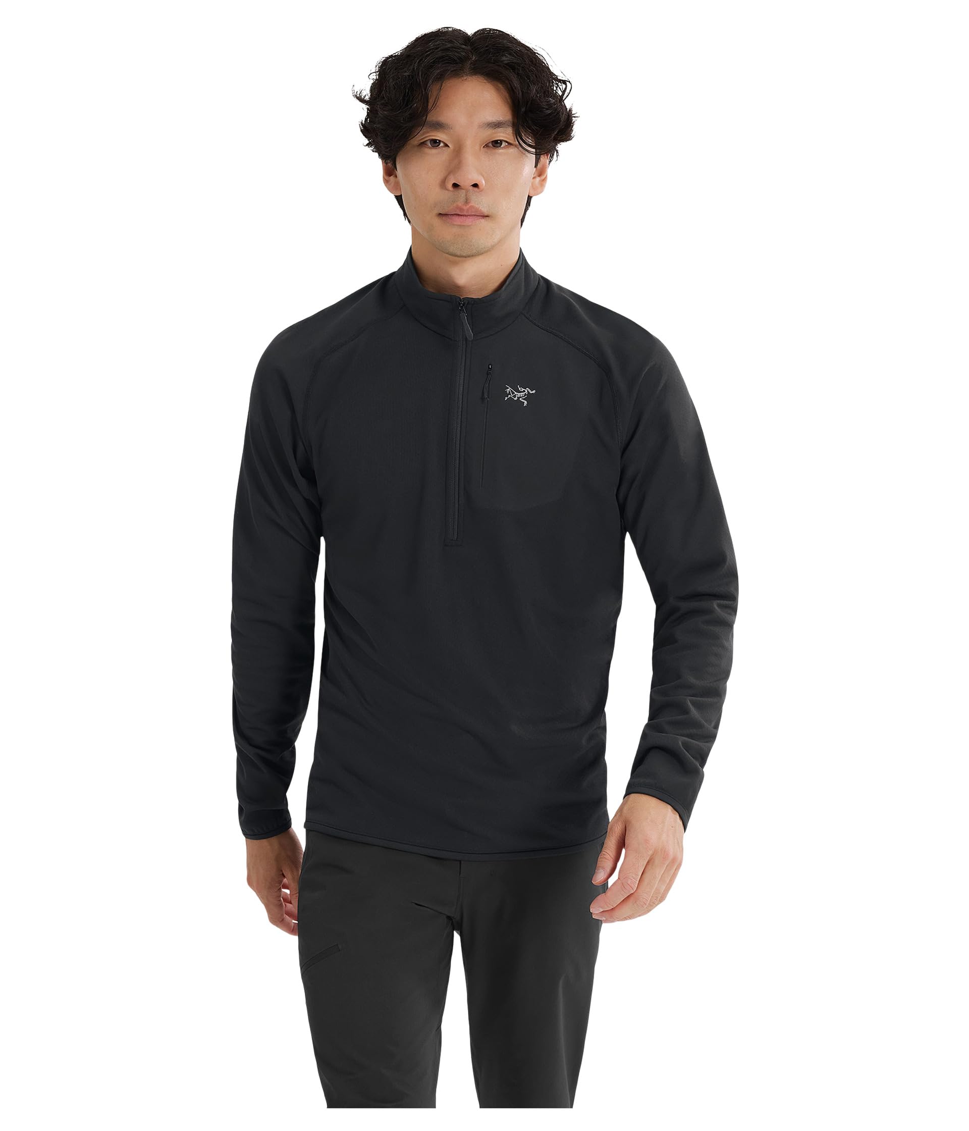 Куртка Arc'teryx Delta 1/2 Zip, цвет Black 2 
Куртка Arc'teryx Delta 1/2 Zip, цвет Black 2