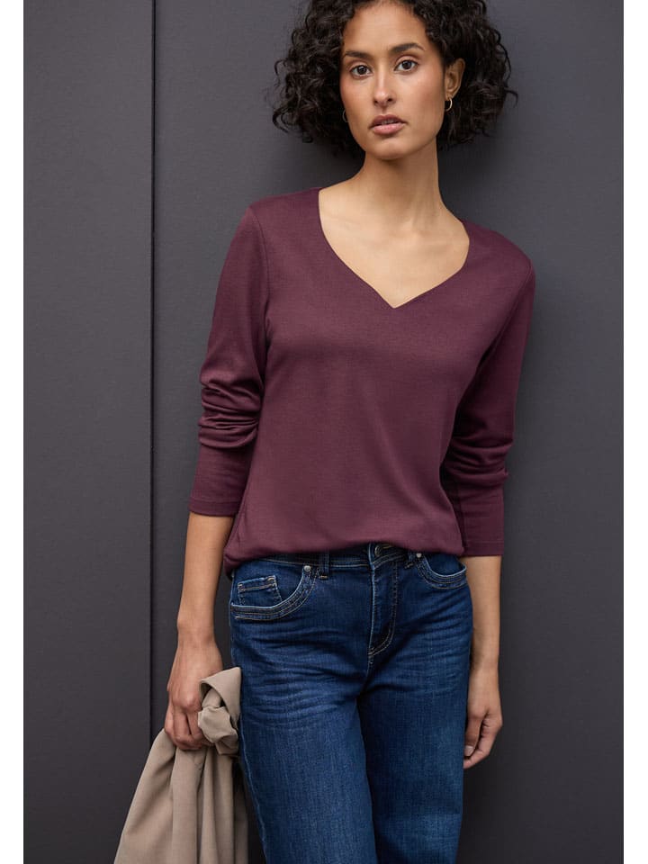 Street One Футболка с длинными рукавами фиолетового цвета
Street One Футболка с длинными рукавами фиолетового цвета