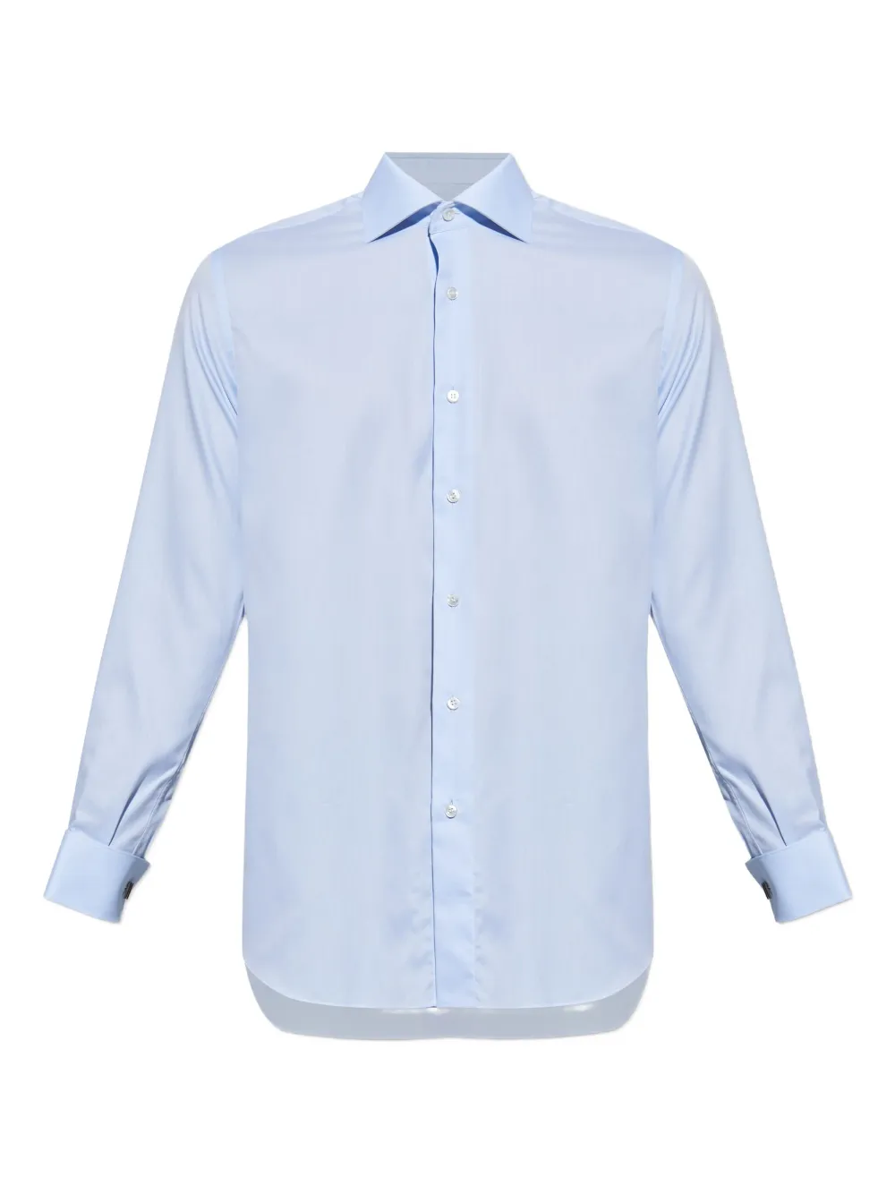 Рубашка с двойными манжетами Brioni, синий
Рубашка с двойными манжетами Brioni, синий