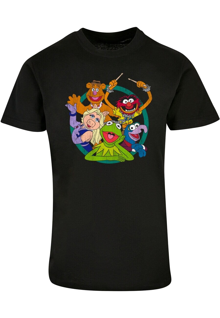 Классическая футболка ABSOLUTE CULT Shirt Muppets - Group Circle, черный 
Классическая футболка ABSOLUTE CULT Shirt Muppets - Group Circle, черный