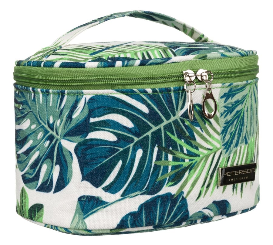 Женская косметичка Peterson, дорожный футляр на молнии, органайзер для косметики, зеленая
Женская косметичка Peterson, дорожный футляр на молнии, органайзер для косметики, зеленая