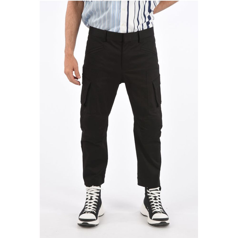 Мотокроссовые эргономичные брюки-карго с посадкой по ноге Neil Barrett, Black
Мотокроссовые эргономичные брюки-карго с посадкой по ноге Neil Barrett, Black