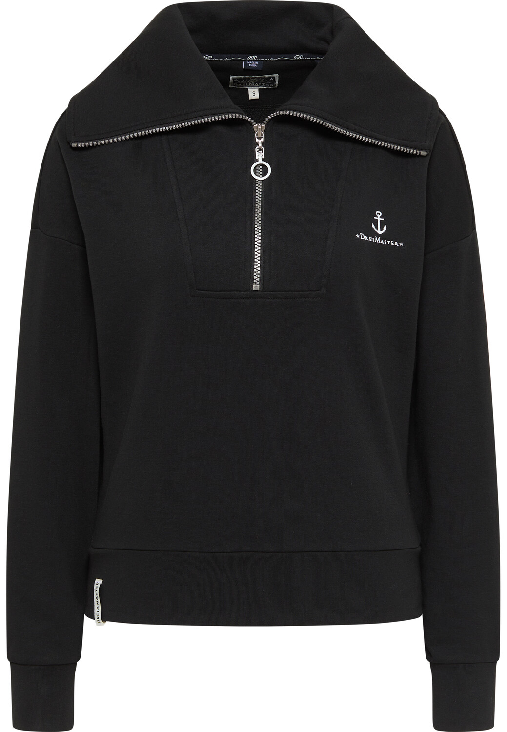 Толстовка DreiMaster Oversized, черный
Толстовка DreiMaster Oversized, черный