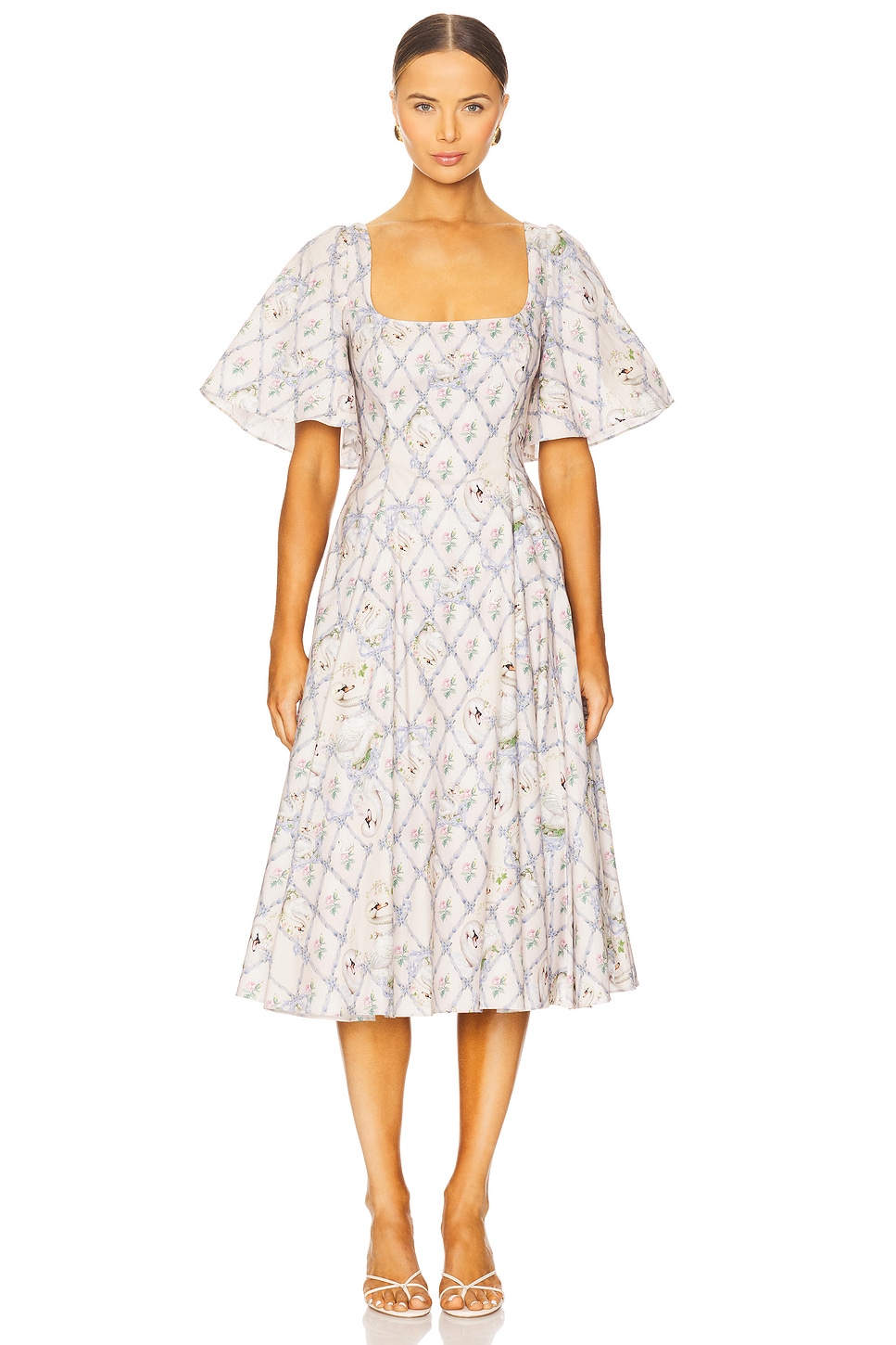 Платье "Синий колокольчик" Selkie, swan trellis
Платье "Синий колокольчик" Selkie, swan trellis