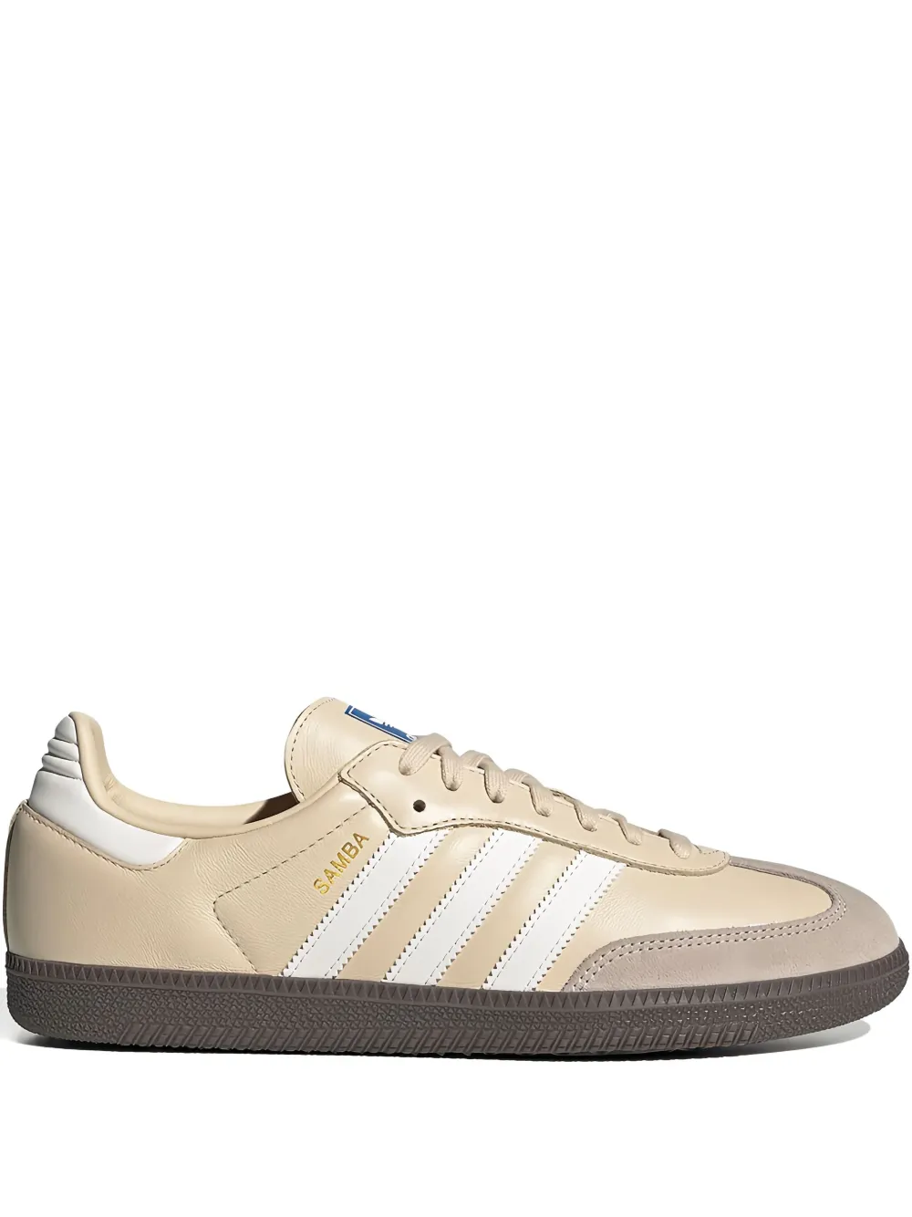 Кожаные кроссовки Samba OG с тремя полосками Adidas, нейтральный
Кожаные кроссовки Samba OG с тремя полосками Adidas, нейтральный