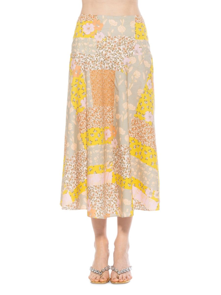 Юбка-миди из хлопка с цветочным принтом Hadley Alexia Admor, цвет Ivory Patch
Юбка-миди из хлопка с цветочным принтом Hadley Alexia Admor, цвет Ivory Patch